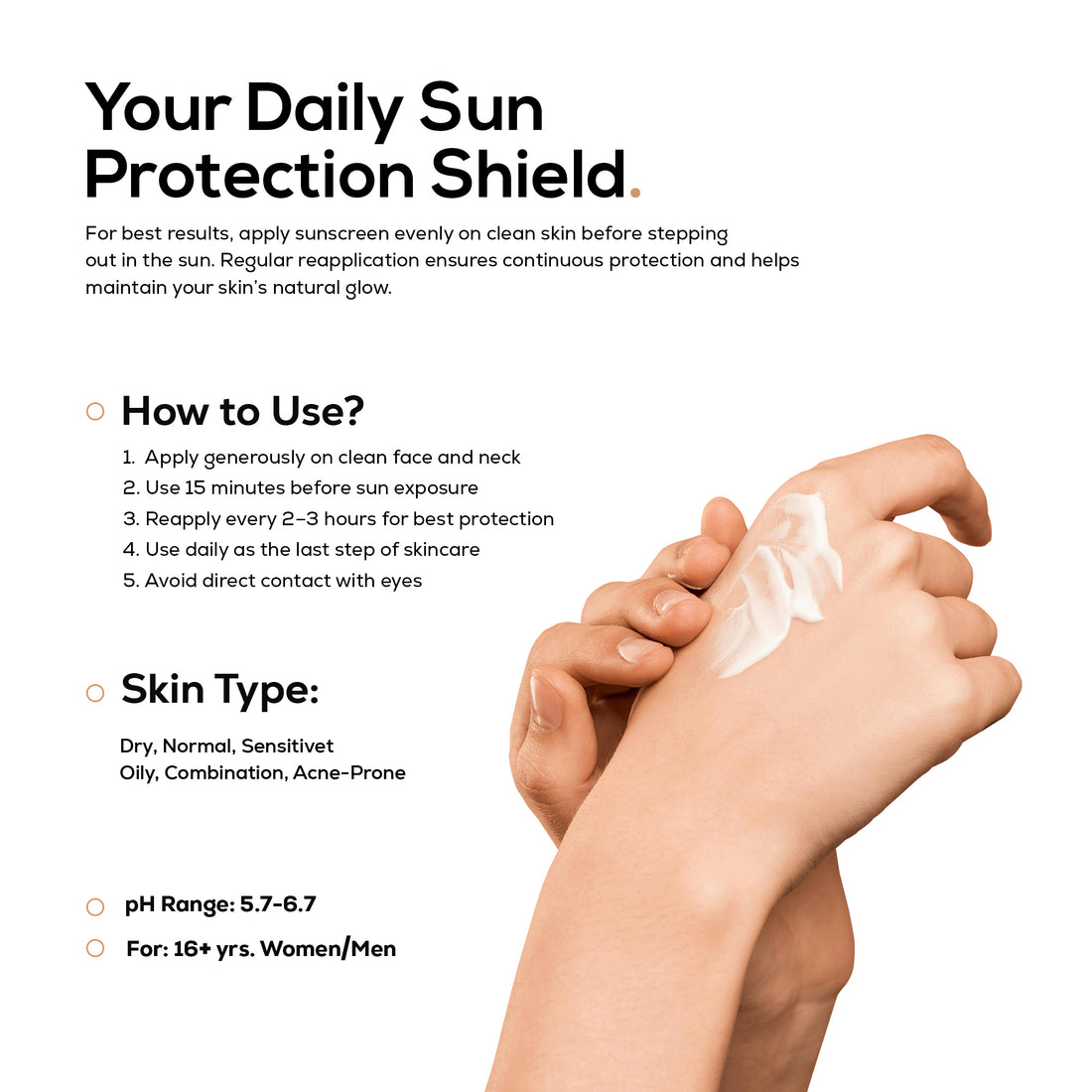SPF50++++ Sunscreen